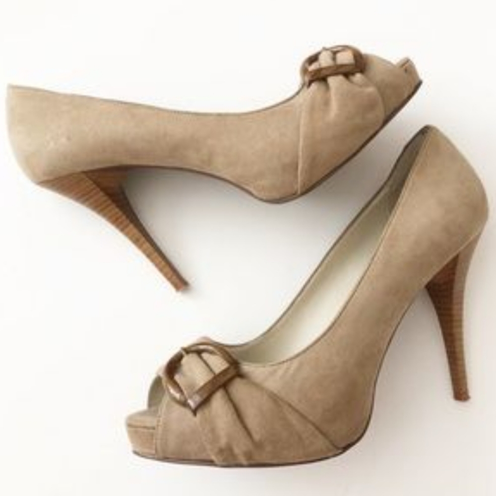 Zara Peep Toe Pumps